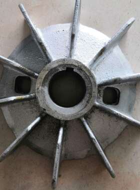 电机散热风扇叶电机铝风叶ABB电机铝风叶M2JA100L4A100-4.6P