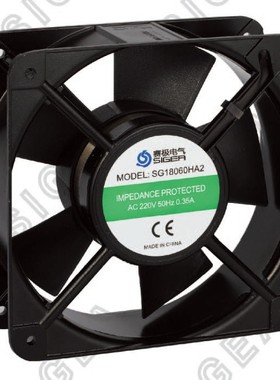 赛极电气 SG15050HA2 SG18060HA2 SG20060HA2机柜 散热风扇风机