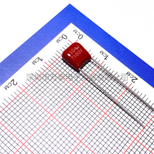 100V104 P=5MM 124 184J 聚酯薄膜电容规格齐全 154 CBB电容CL21X