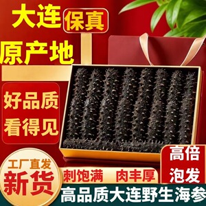 纯野生大连淡干海参辽参孕妇级