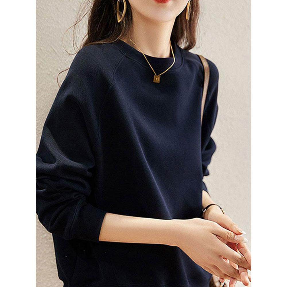 欧洲站长袖假两件卫衣女2025款爆款春秋季潮宽松冬加绒T恤上衣,女装/女士精品,卫衣/绒衫,淘宝优惠券,粉丝福利购,淘宝优惠卷