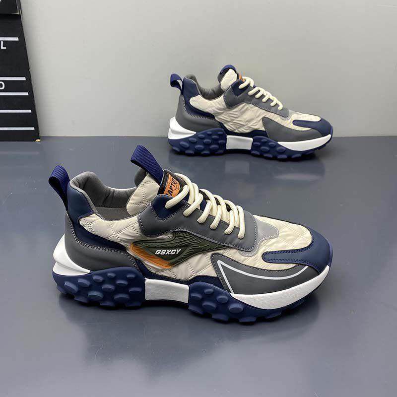 男鞋夏季透气2025新款男士旅游休闲 跑步运动鞋厚底老爹鞋子男潮,流行男鞋,老爹鞋,淘宝优惠券,粉丝福利购,淘宝优惠卷