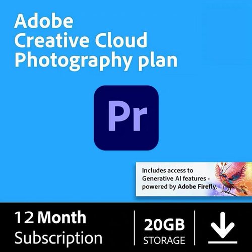 Adobe Premiere Pro视频剪辑正版激活2025pr ps软件年订阅Win/Mac