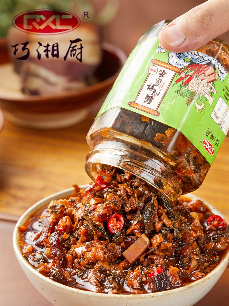 外婆菜下饭菜腊肉外婆菜湖南湘西特色菜香辣萝卜干袋装下饭菜榨菜 水产肉类/新鲜蔬果/熟食 酱菜/下饭菜/外婆菜 原图主图