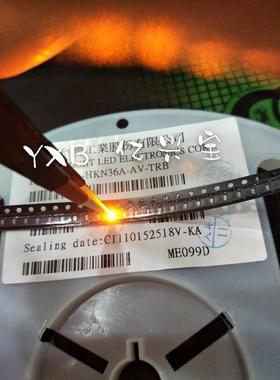 led 贴片0603反极黄色超高亮原装佰鸿平角 300—400mcd BL-HB335D