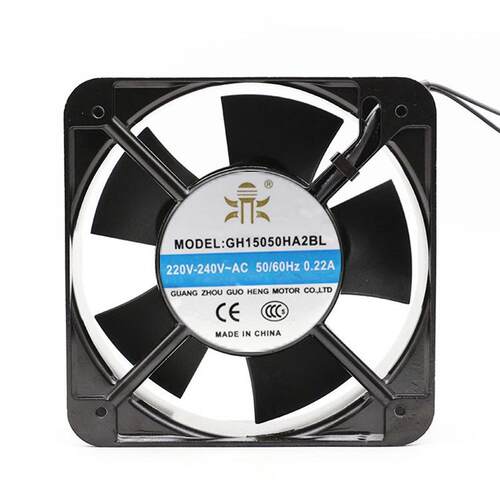 国衡鼎牌GH15050HA2BL 15cm交流轴流风机机柜散热风扇220V 0.22A