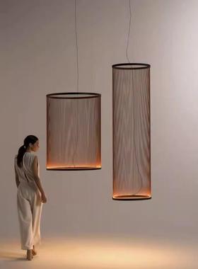 西班牙Vibia Array 简约流苏灯餐厅客厅别墅酒店loft楼梯间吊灯