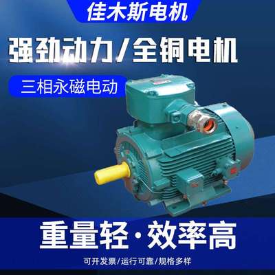 佳木斯电机马达TF(B)Y-80M2-2 低压隔爆型三相永磁同步发电机