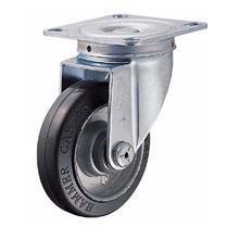 420S-R-100MM 4寸黑色橡胶 轮宽32 底板90*90 孔距71*71*6868