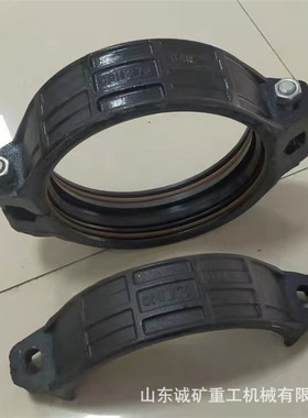 CDU快速接头 钢环式矿用卡箍 正压负压10-35公斤压力