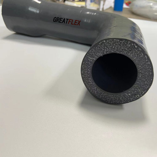 GREATFLEX灰色耐高温高压大转小变径接头硅胶管ER90自营