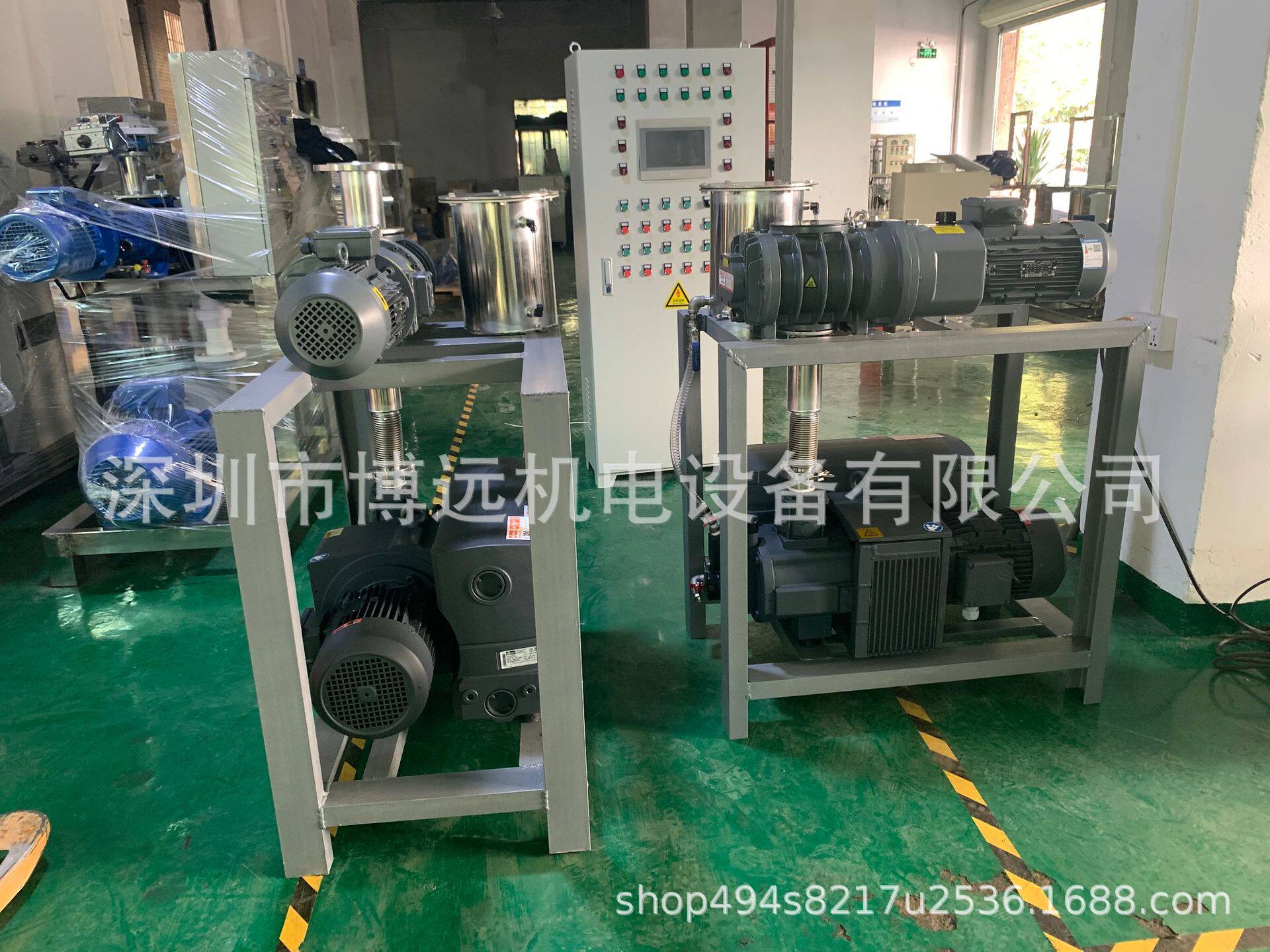 爱德华罗茨真空泵普旭旋片泵2.2+4旋片+罗茨真空机组高真空系统