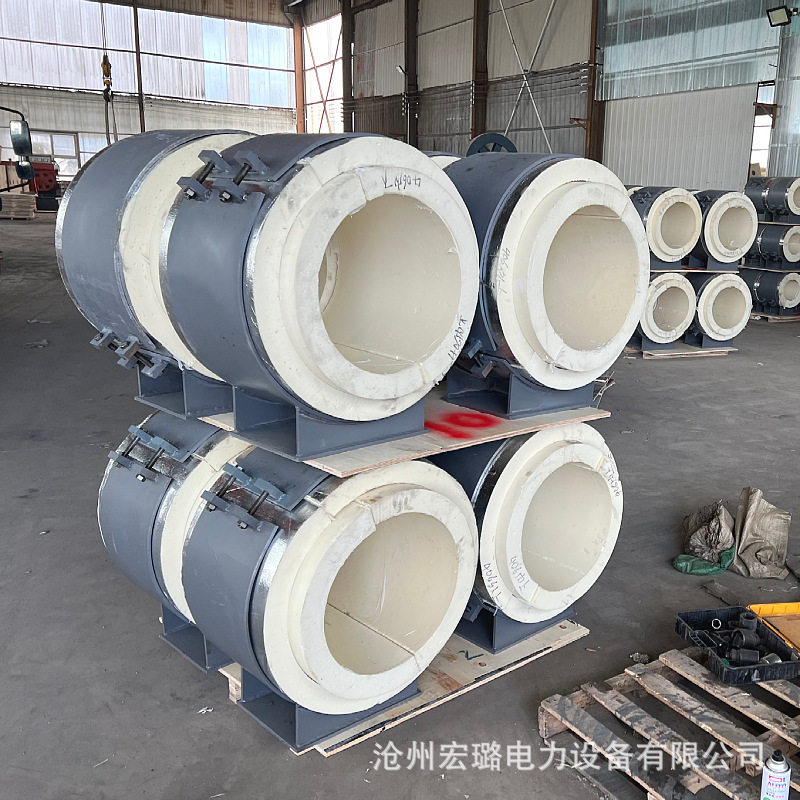 L1L2保冷管托聚氨酯保温隔热卡箍型滑动管托支座HG/T21629-2014