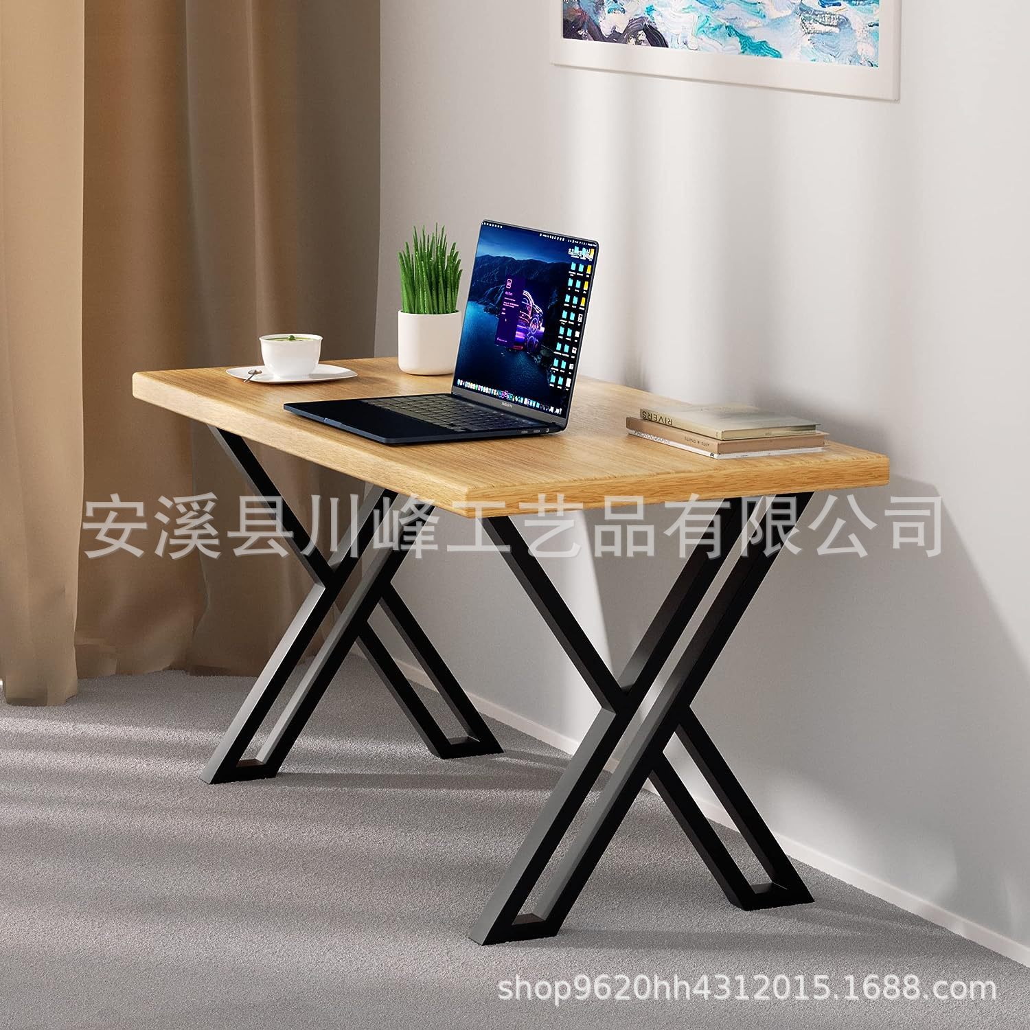 现代简约金属桌腿桌子腿支架时尚桌脚书桌支架办公桌腿茶几凳子腿