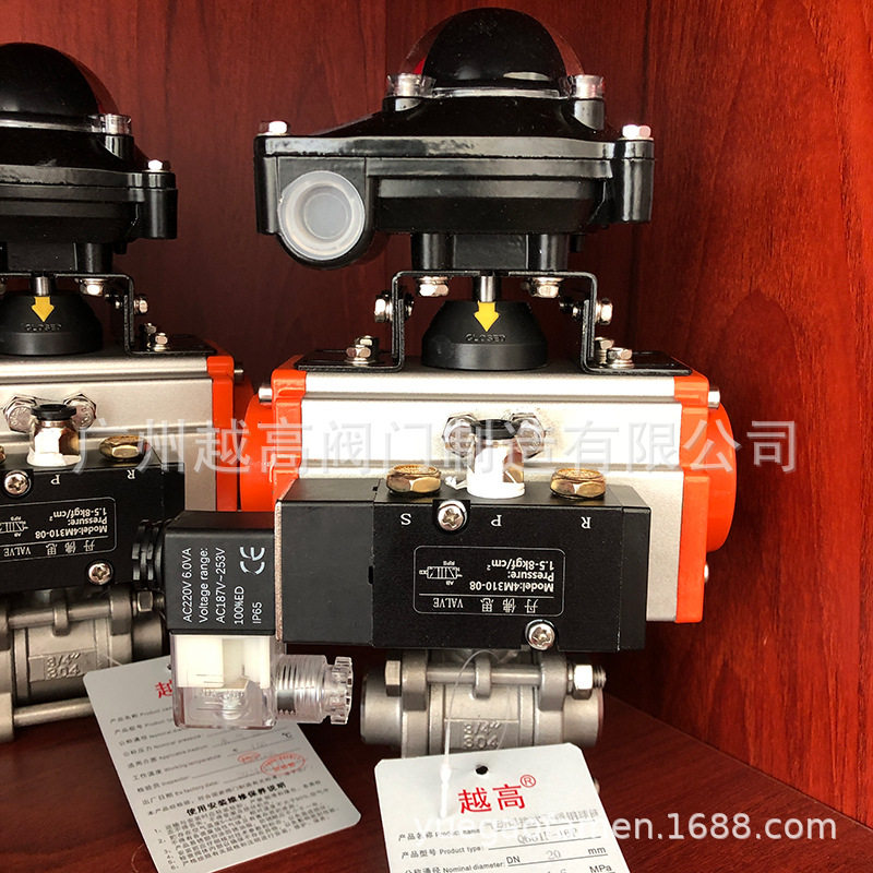 厦门丹佛思气动执行器焊接式不锈钢球阀Q661F-16P/25越高埠工阀门