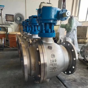 310S Q347F 2520 2205 TA2耐腐蚀球阀 16V涡轮2507双相钢固定球阀