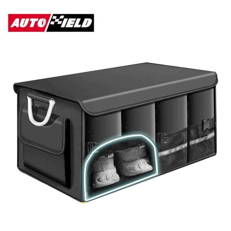 汽车后备箱收纳箱车尾箱整理鞋子收纳好物车内用品车载储物收纳盒