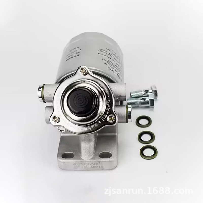 4D27G31-241001105010-903UF0163-031新柴叉车燃油滤清器总成