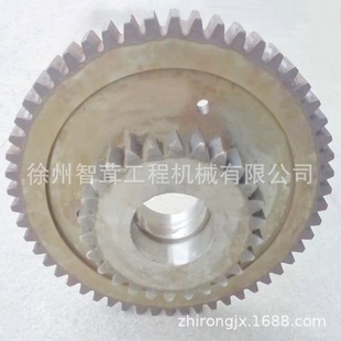 配件 半轴驱动齿轮 徐工压路机14J双联齿轮 单钢轮压路机轮边齿轮