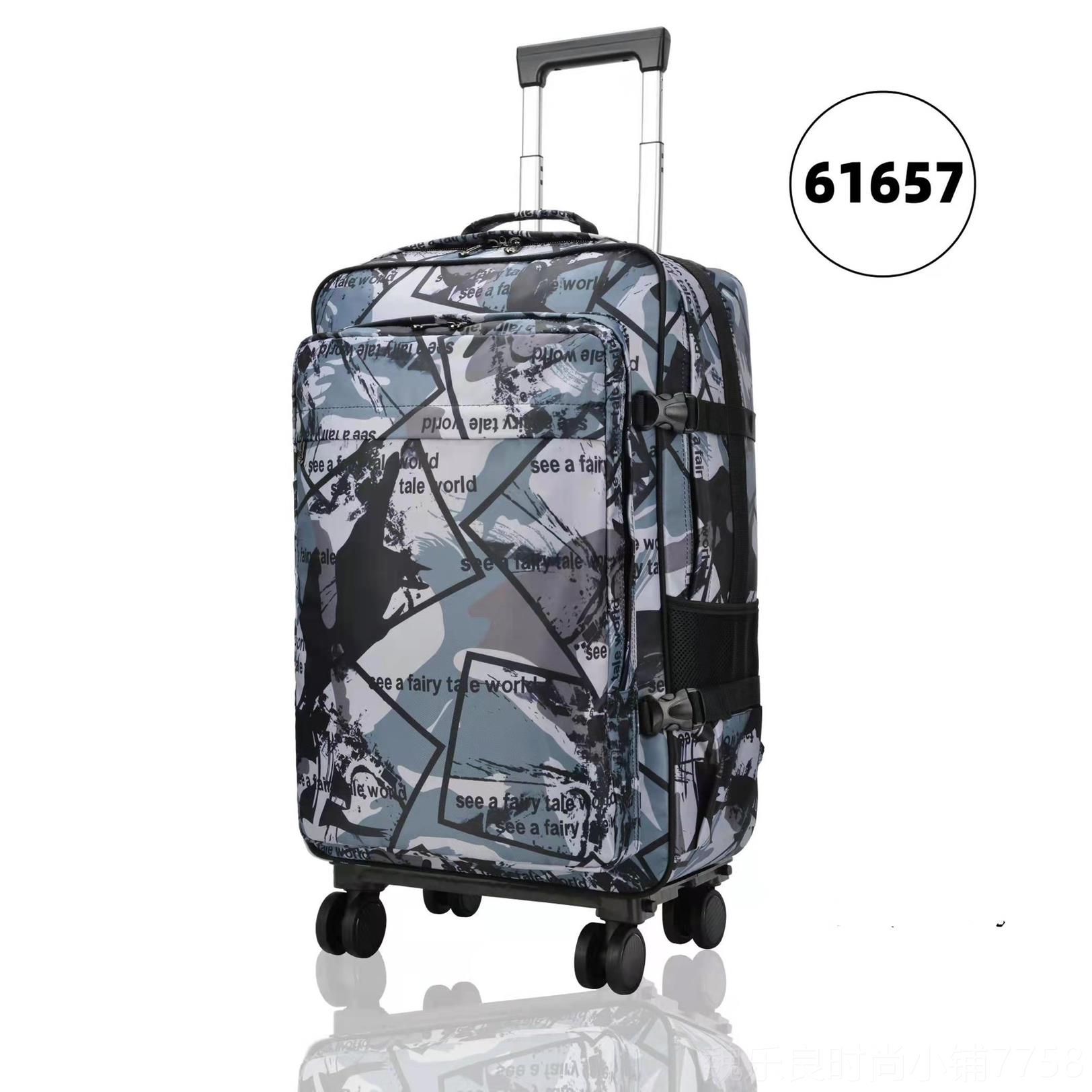 高档韩版新品双肩拉杆包背包国多能旅行大功容量商务出拉杆箱万向