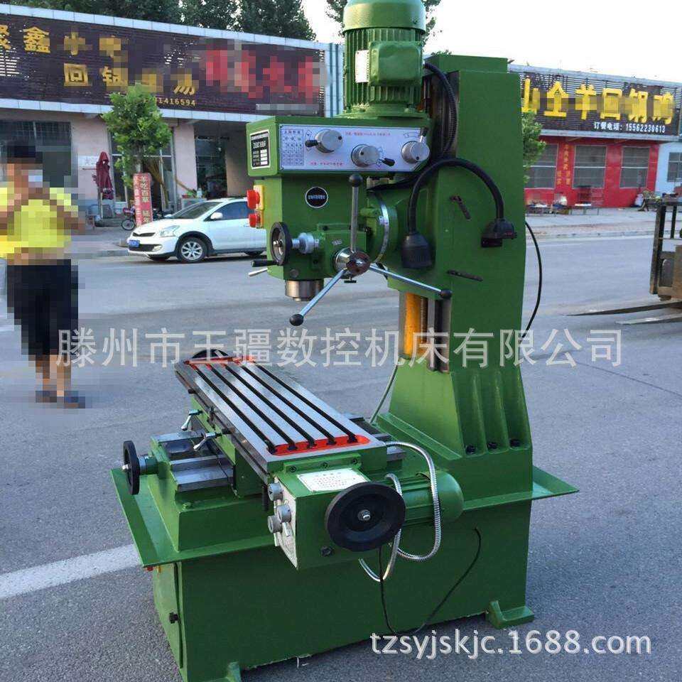 加大床身加高立柱型ZX50C钻铣床7126立柱加大钻铣可改数控 钻铣床