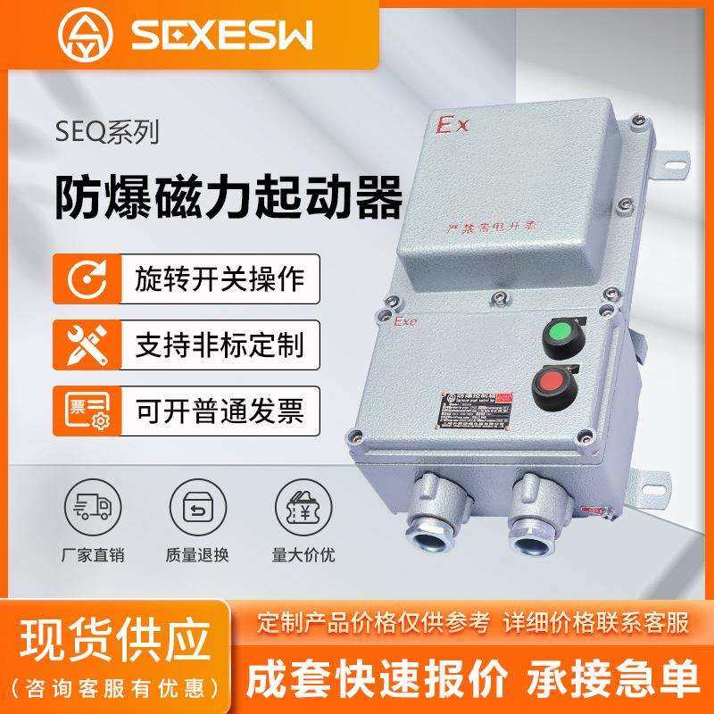 升羿SEQ防爆磁力起动器 港口码头专用 防盐雾锈蚀 集装箱起重机适