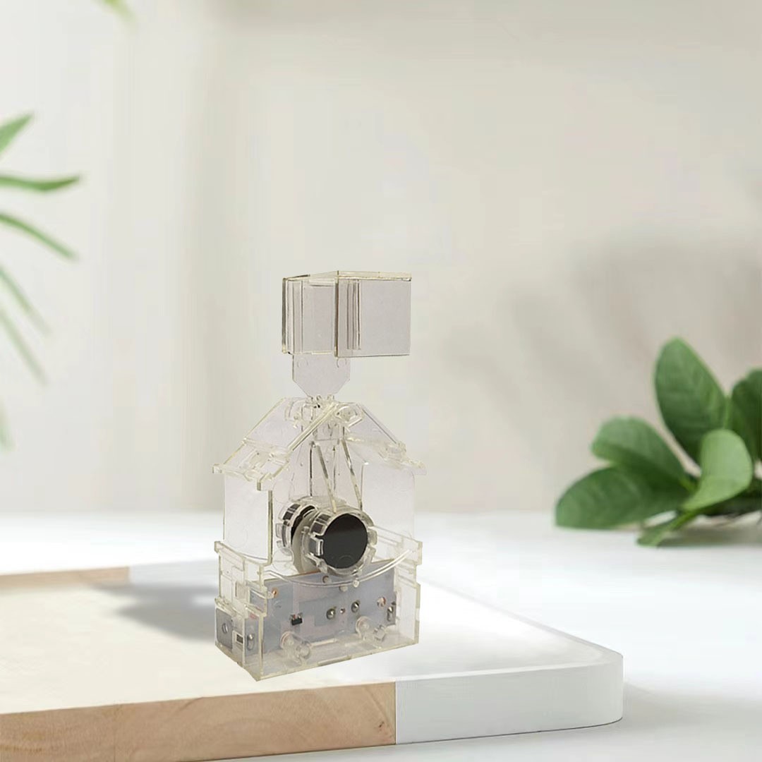 POP透明摇摆器卡通车载左右摇摆器摇摇乐亚克力桌面自动摇头摆件