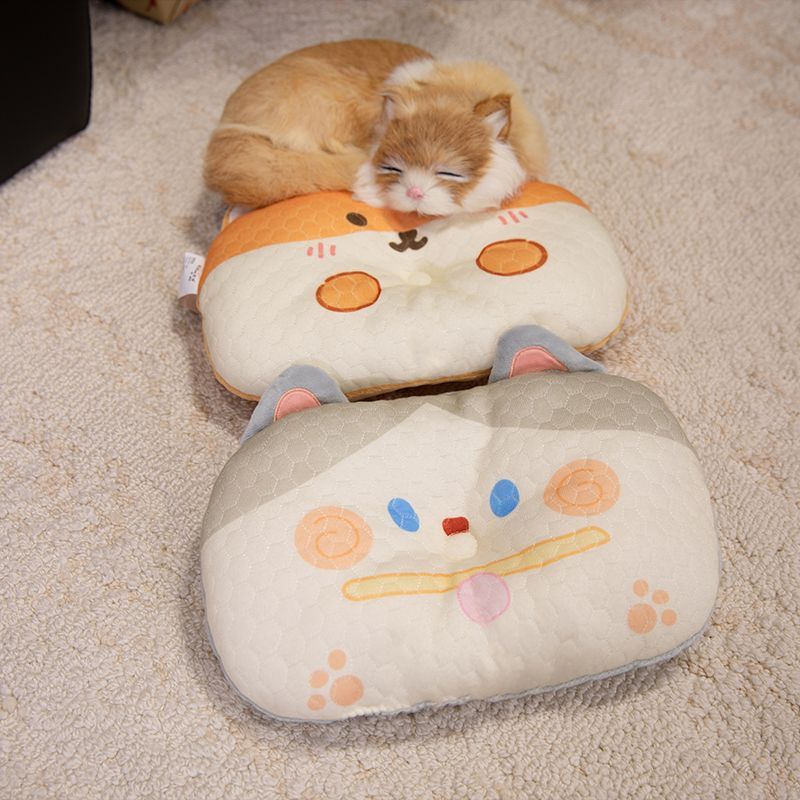 猫狗通用卡通一体睡眠软垫宠物柔软休憩睡觉枕头垫子