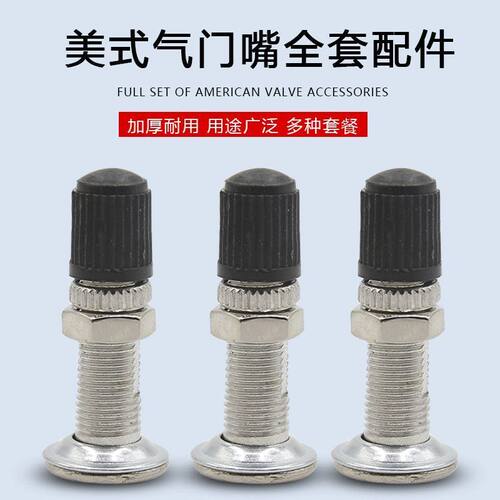 包邮自行车美式气针老式英式气门嘴打气嘴 轮胎内胎气嘴/气门芯