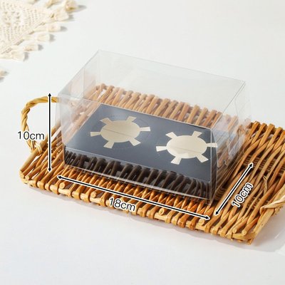 透明杯子蛋糕盒2粒4粒6粒12粒cupcake蛋糕打包盒包装盒现货盒子