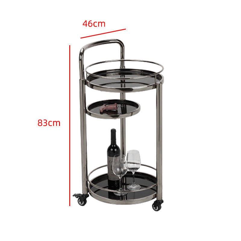 餐厅酒店酒水实木手推车茶水移动商用美容圆形饮料餐车高档小推车,住宅家具,移动边几/推车,淘宝优惠券,粉丝福利购,淘宝优惠卷