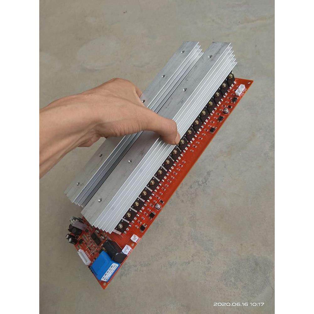 全贴片液晶屏显示工频PCB主板12v到60v通用裸铜金手指斜边绿色