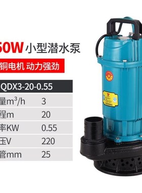 QDX10-20-1.1KlWQDX22-20-2.2KWQDX10-40-2.2KW农用浇灌抽水泵水