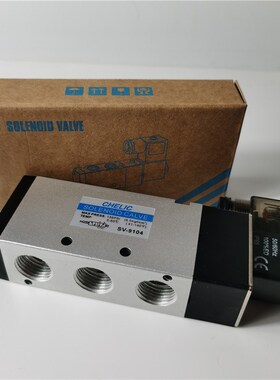 电磁阀SV/SW9104-DC24-sK-L 9204二位五通SW9104-AC220-K-L换向阀