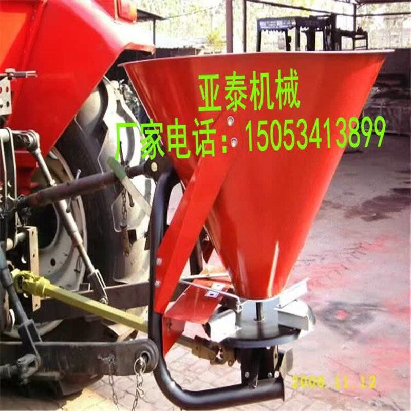 小四轮拖拉机后输出CDR-w600铁桶撒肥机SJ 农用化肥施肥器