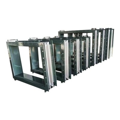 不锈钢方形矩形波纹补p偿器膨胀节金属非金属风道烟道伸缩节软连