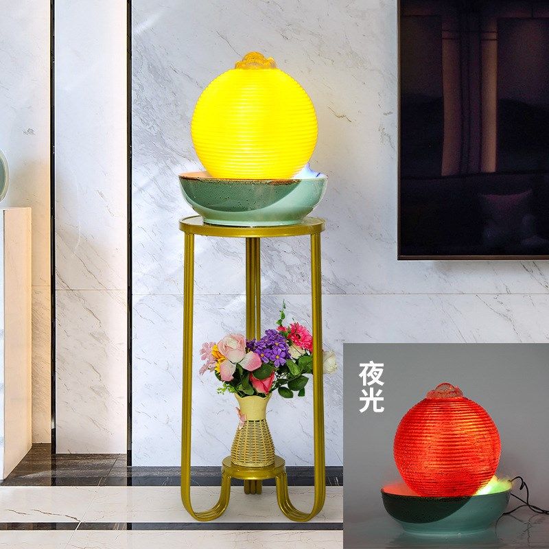 转运球风水d球树脂流水摆件客厅玄关办公室桌面招财装饰品开业,家居饰品,流水摆件,淘宝优惠券,粉丝福利购,淘宝优惠卷