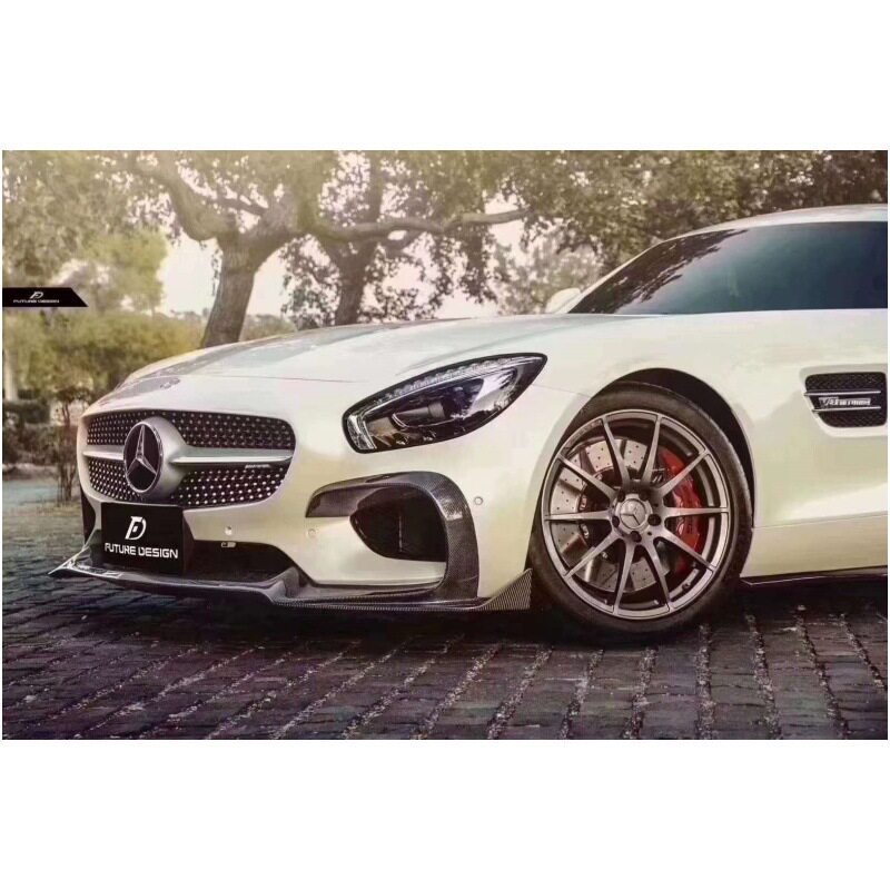 适用于2015年 AMG GT碳纤维RENNTECH套件前唇后唇侧裙尾翼AMG GT