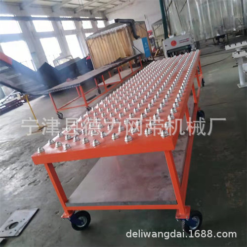 万向轮输送机货物运送流水线智能牛眼工作台操作生产线