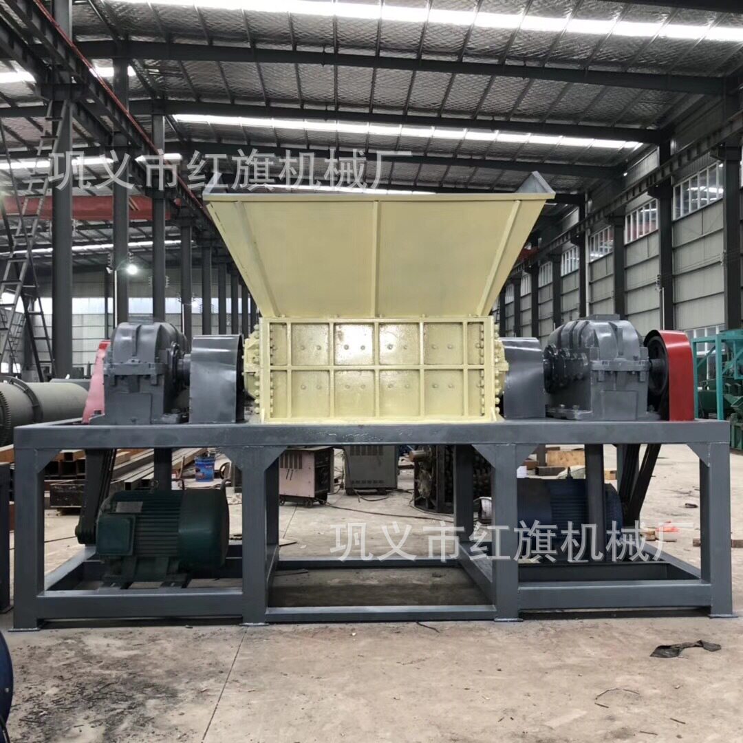 新型编织袋塑料布撕碎机