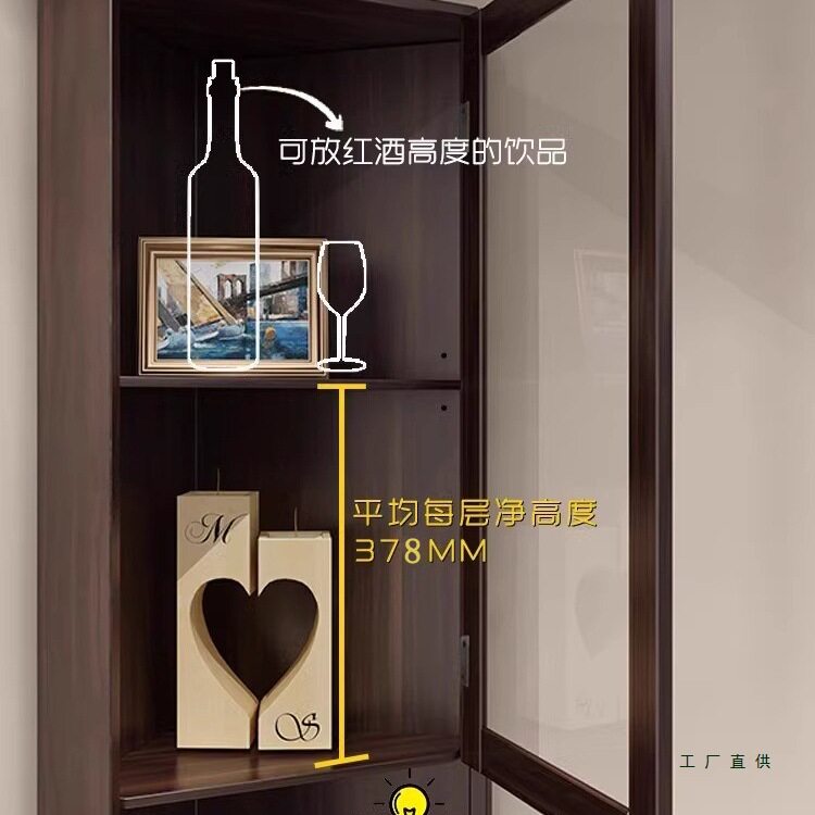 新款美式转角柜客厅靠墙三角柜简约卧室墙角收纳柜餐厅酒柜拐角柜