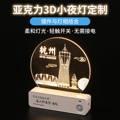 亚克力可撕覆膜LED柔光氛围灯