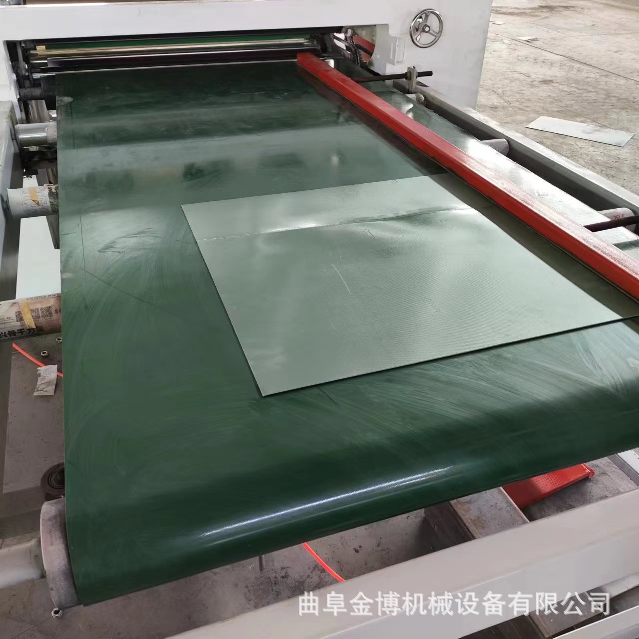卫生间隔断板镀锌钢卷PVC膜覆膜机  高频加热复合机 放卷剪板收卷