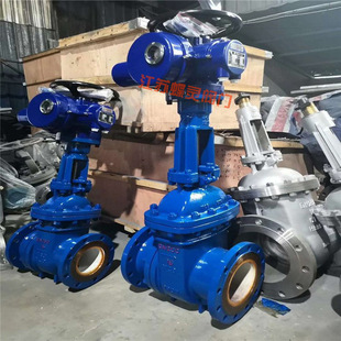 WCB铸钢材质耐磨排渣阀 DN200电动陶瓷闸阀 PZ941TC 16C