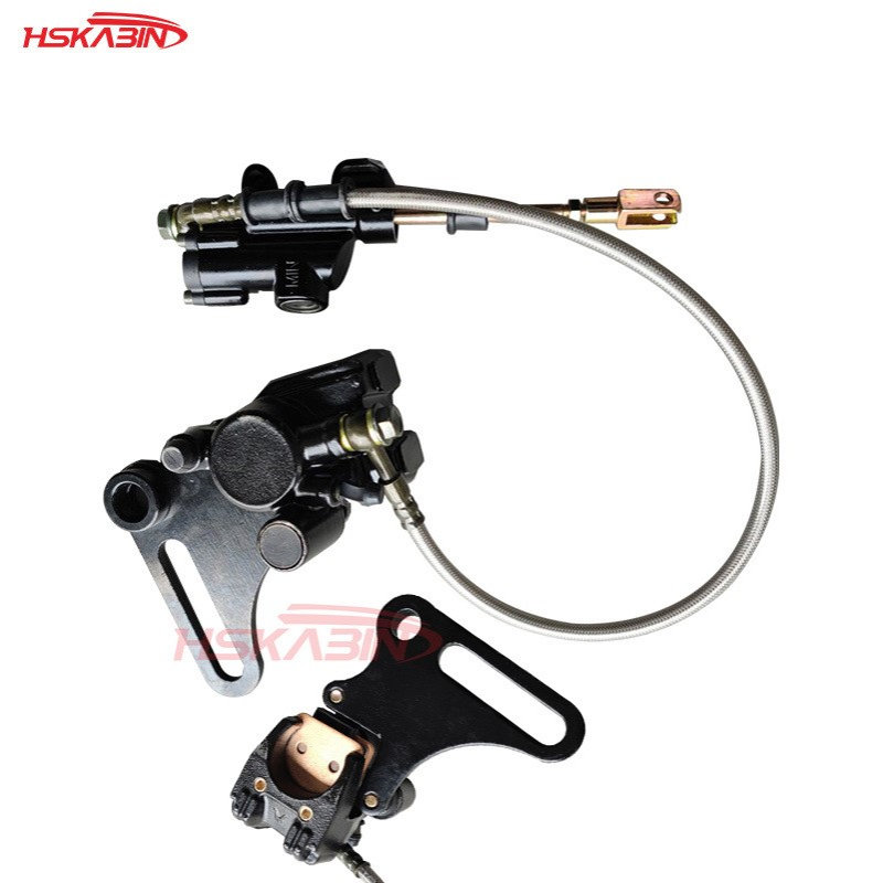 越野摩托车50-150cc SSR CRF70后脚刹车泵液压碟刹卡钳铜基摩擦片