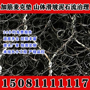 河南加筋麦克垫聚丙烯河道护坡生态绿化生态修复三维植被网固土植