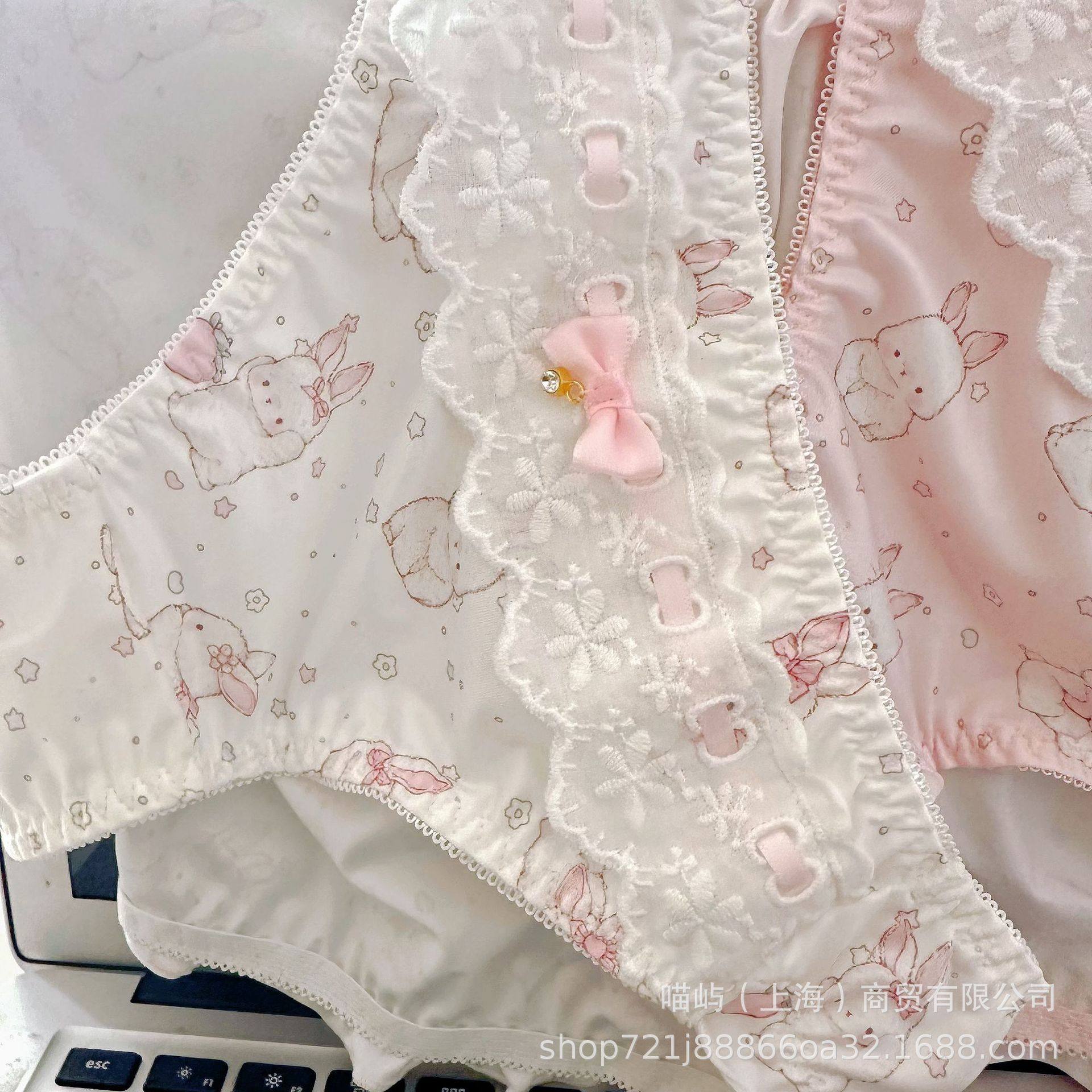 日系甜美中腰蕾丝内裤少女花边舒适透气三角裤头大码可爱兔子学生,女士内衣/男士内衣/家居服,女三角裤,淘宝优惠券,粉丝福利购,淘宝优惠卷