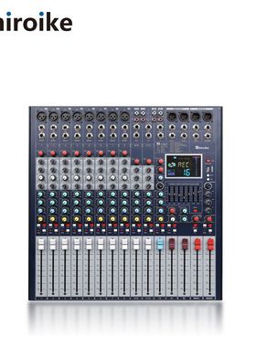 GAX-FX12工程专业调音台带蓝牙USB带混响效果会议大型舞台演出调