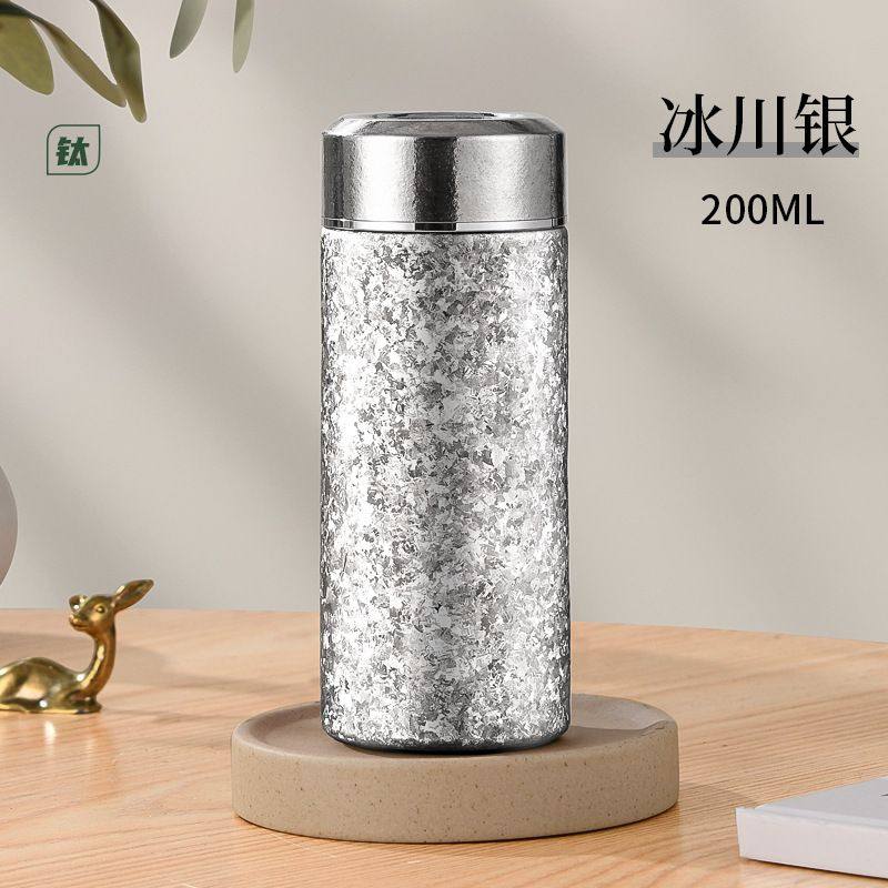 迷你纯钛保温杯女士便携放包包口袋杯200ml小容量纯钛礼品杯,餐饮具,保冷/保温杯,淘宝优惠券,粉丝福利购,淘宝优惠卷