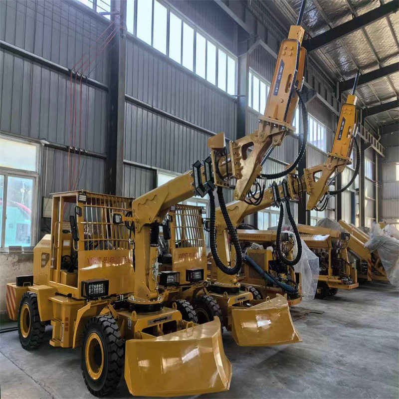 矿用撬毛台车 爬坡能力强撬毛台车 巷道清理排险全液压撬毛台车